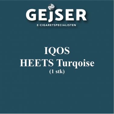 IQOS - HEETS Turqoise (1 stk) pris: 46 